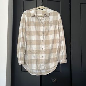 Oversized lulu button down flannel